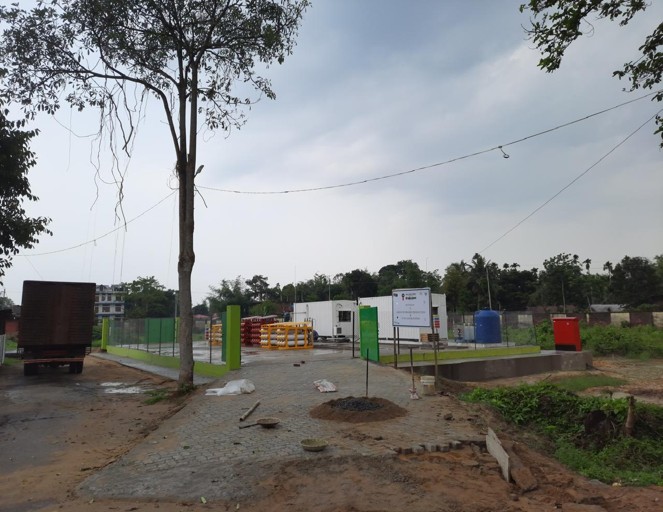 Hydrogen blending installation at Jorhat